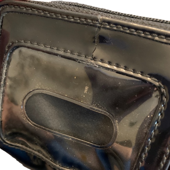 SOLD ❗️Coach Monogram Black Jacquard Mini Zipper Purse Pouch ID Card Wallet - Picture 5 of 11